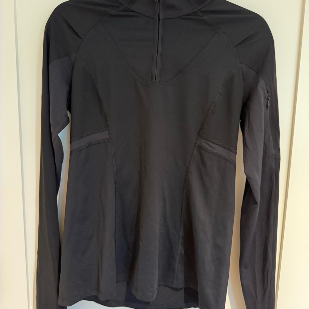 Lululemon Athletica Black Half-Zip Top